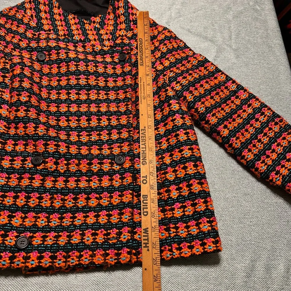 J CREW COLLECTION SOUTHWEST TWEED JACKET SIZE 6 - Picture 11 of 12